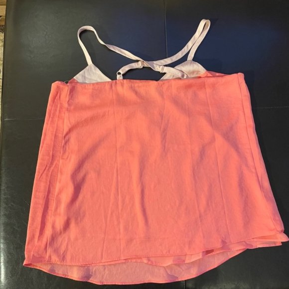 Coral Metaphor Double Layer Camisole - size L - Picture 5 of 9
